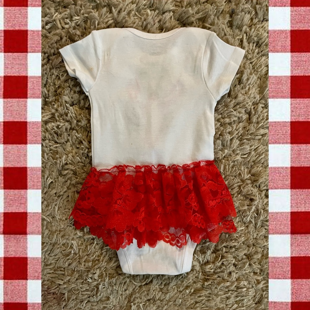 Crawfish appliqued ruffle butt onesies 🦞 - Picture 2 of 2